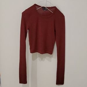 Long Sleeve Crop Top